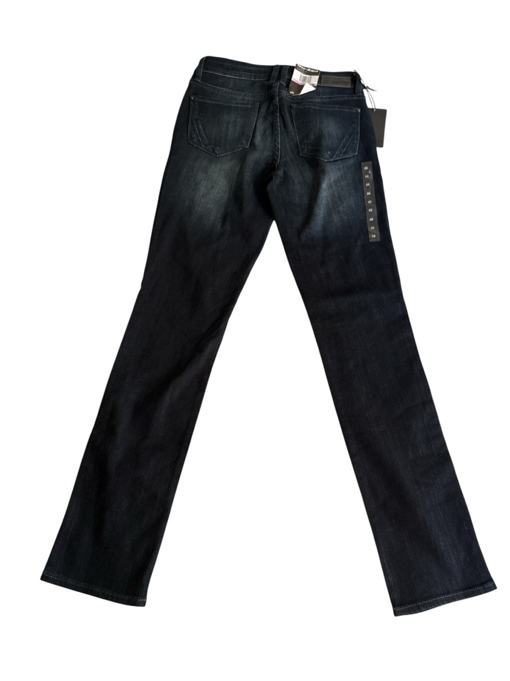 DKNY Jeans Curvy Skinny Low Rise Dark Wash Jeans NWT Size 6 - Picture 3 of 8